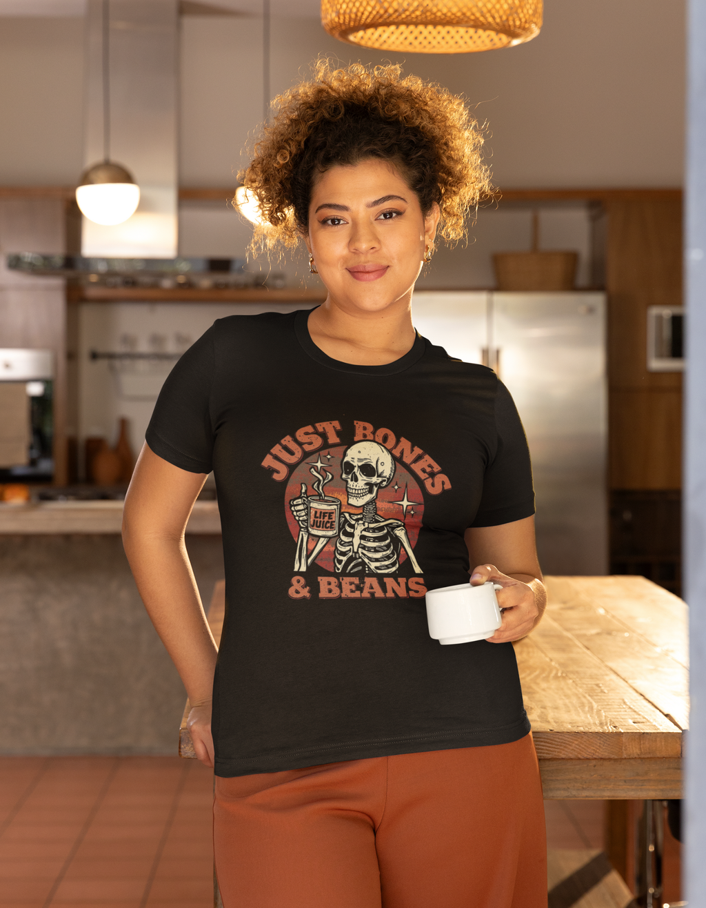 Just Bones & Beans Women's Crew T-Shirt