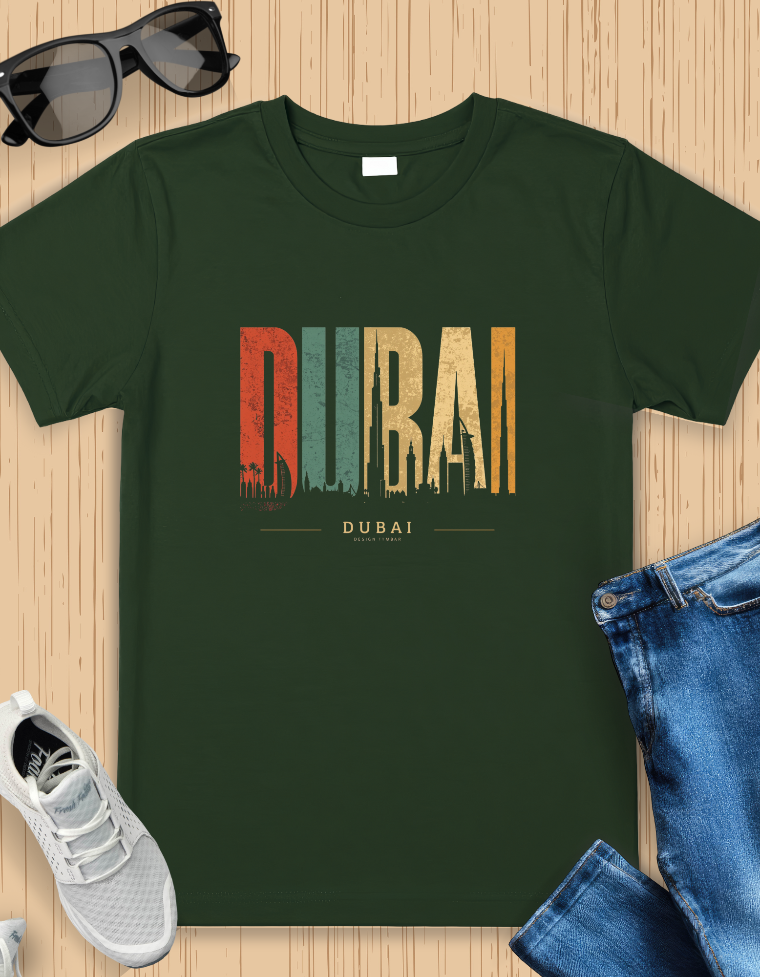 Dubai unisex Classic Crew T-Shirt