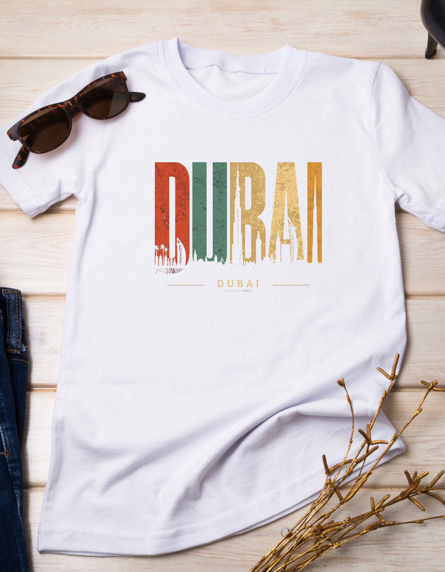 Dubai unisex Classic Crew T-Shirt