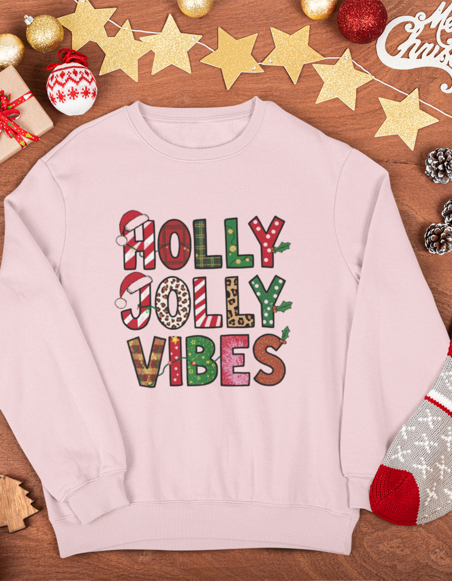 Women Christmas vibes Sweatshirt