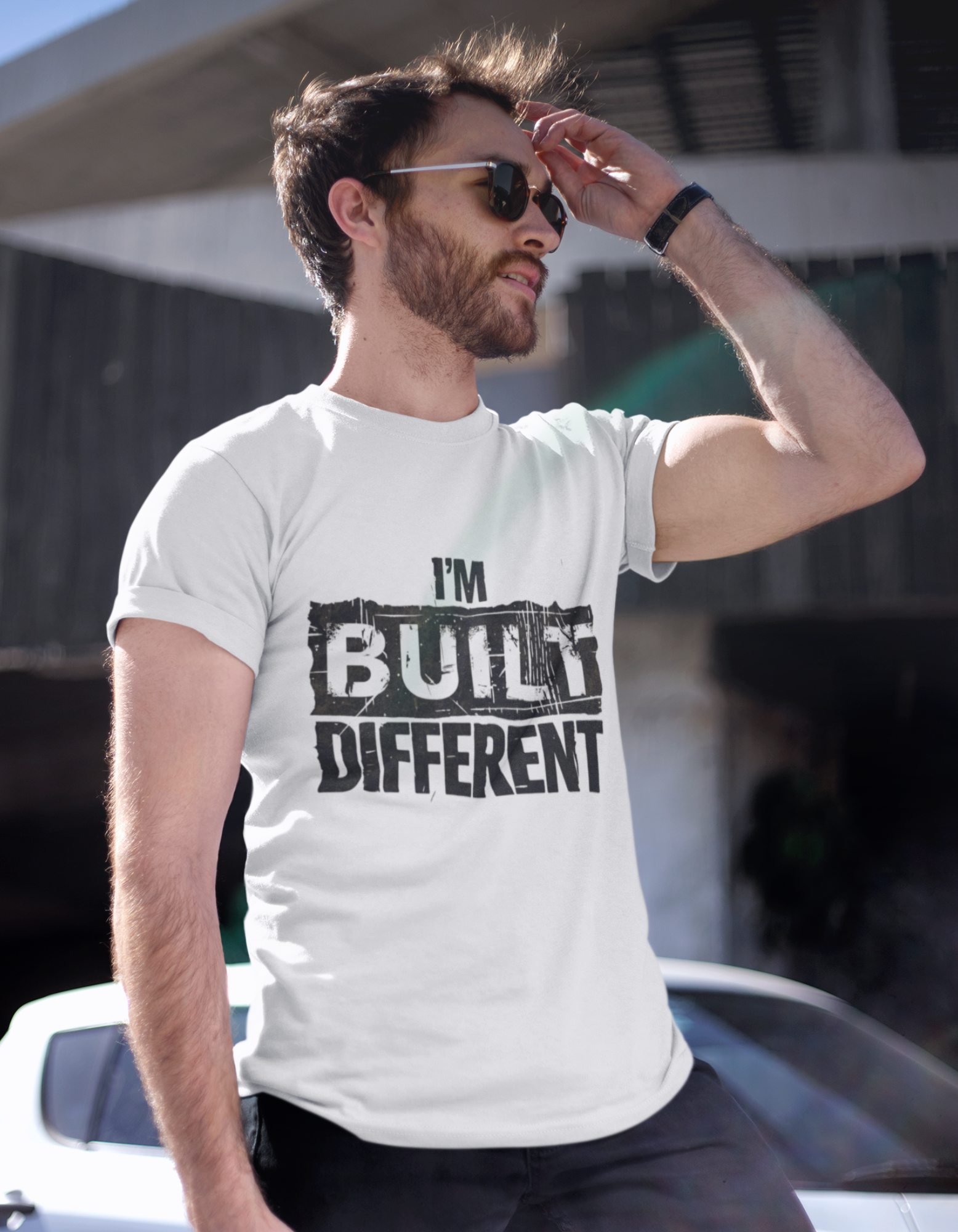 I'm Built Different Men's T-Shirt