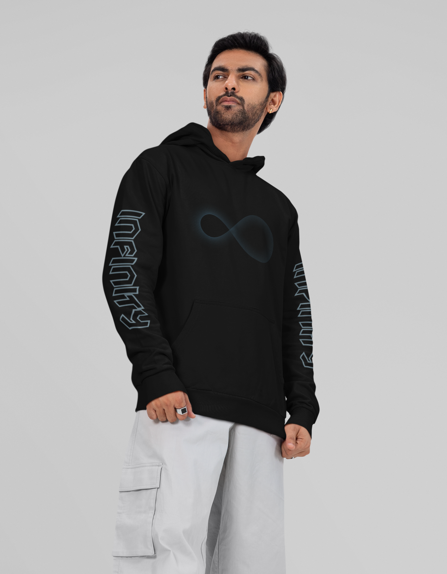 Unisex Infinity Printed Hoodie