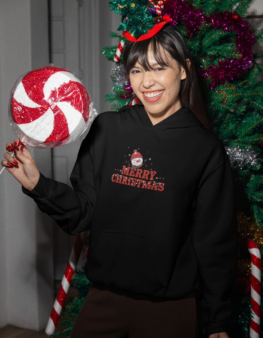 Women Merry Christmas Hoodie