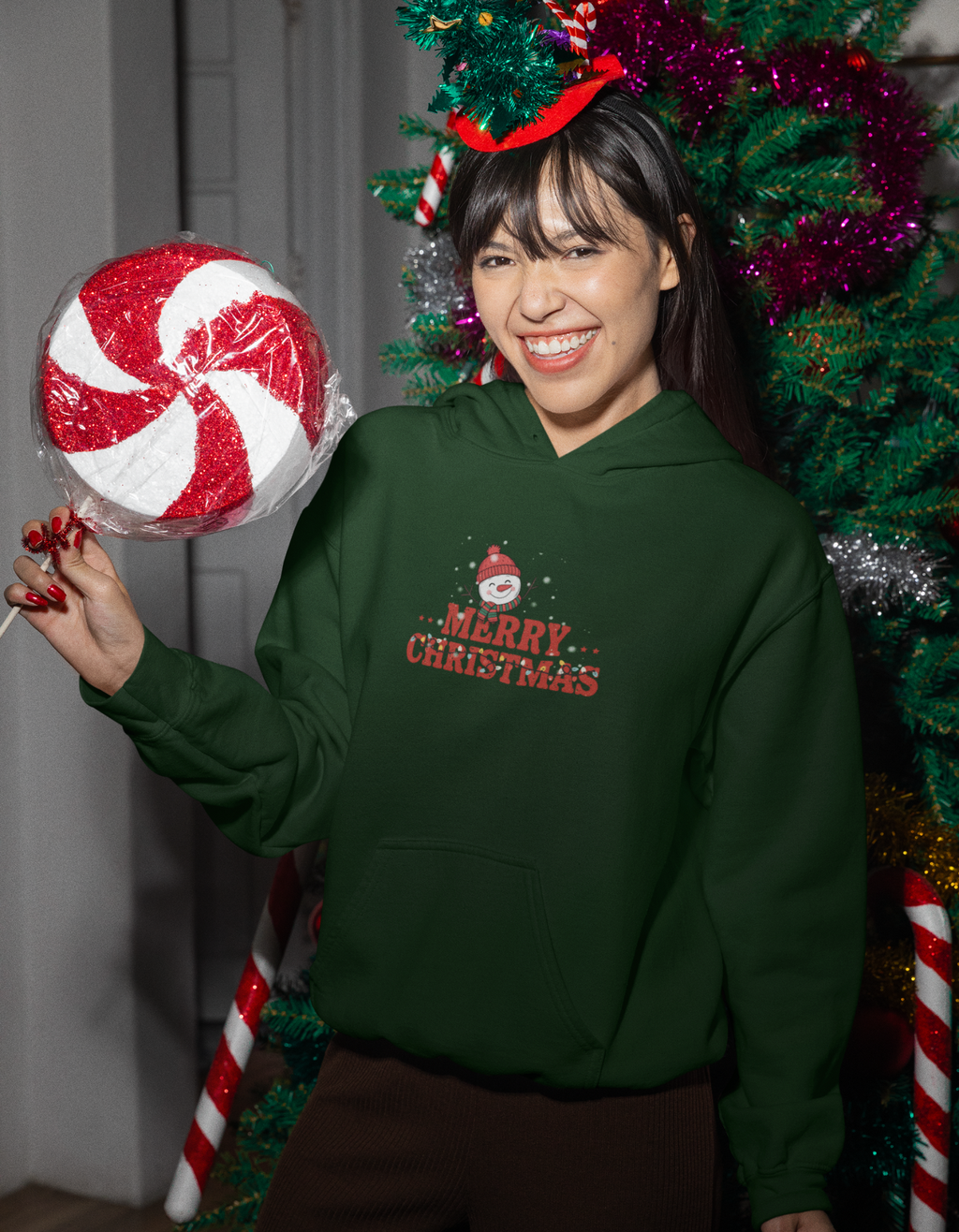 Women Merry Christmas Hoodie