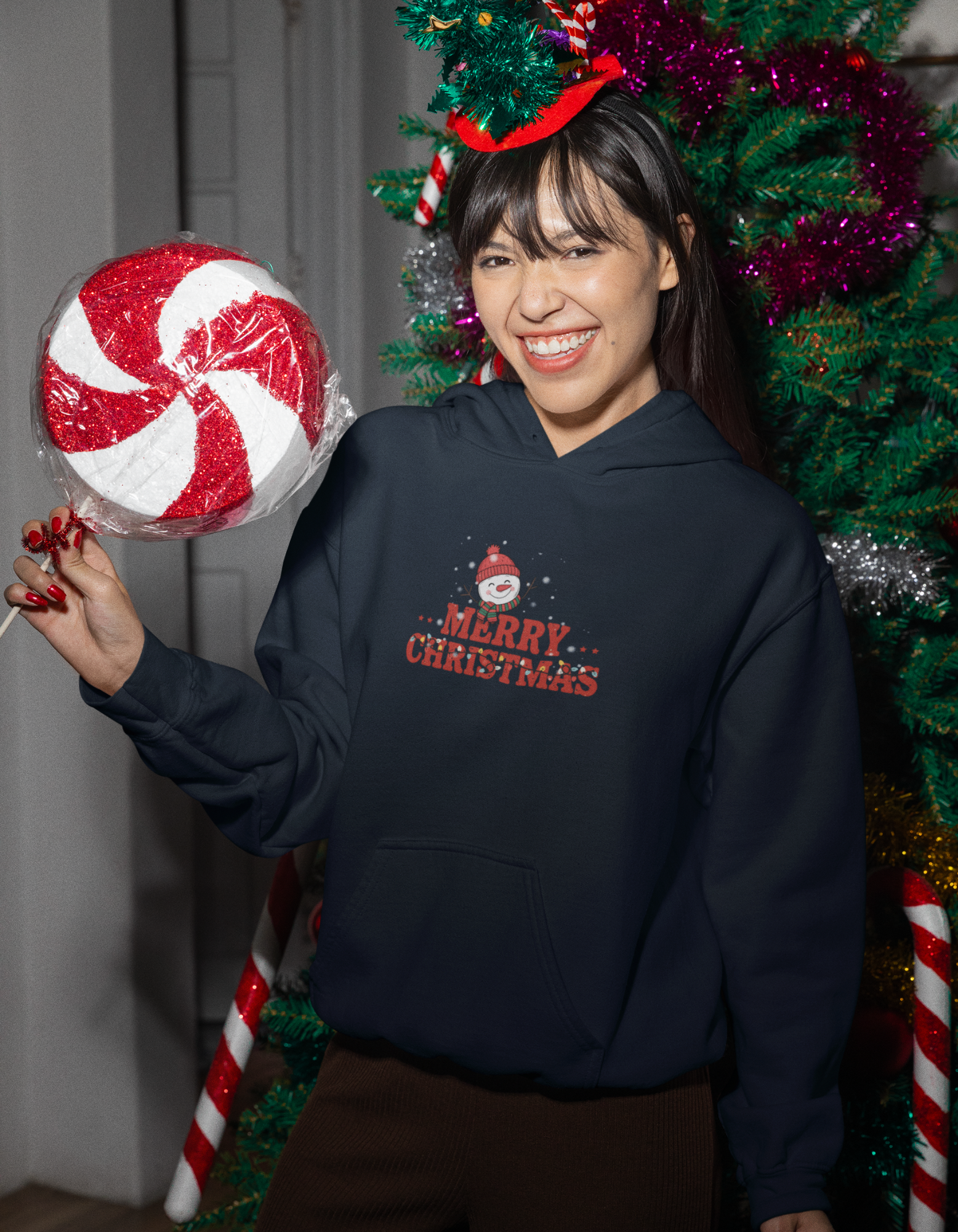 Women Merry Christmas Hoodie