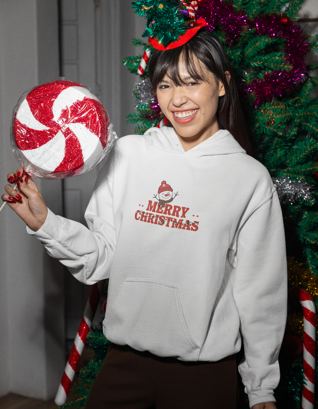 Women Merry Christmas Hoodie
