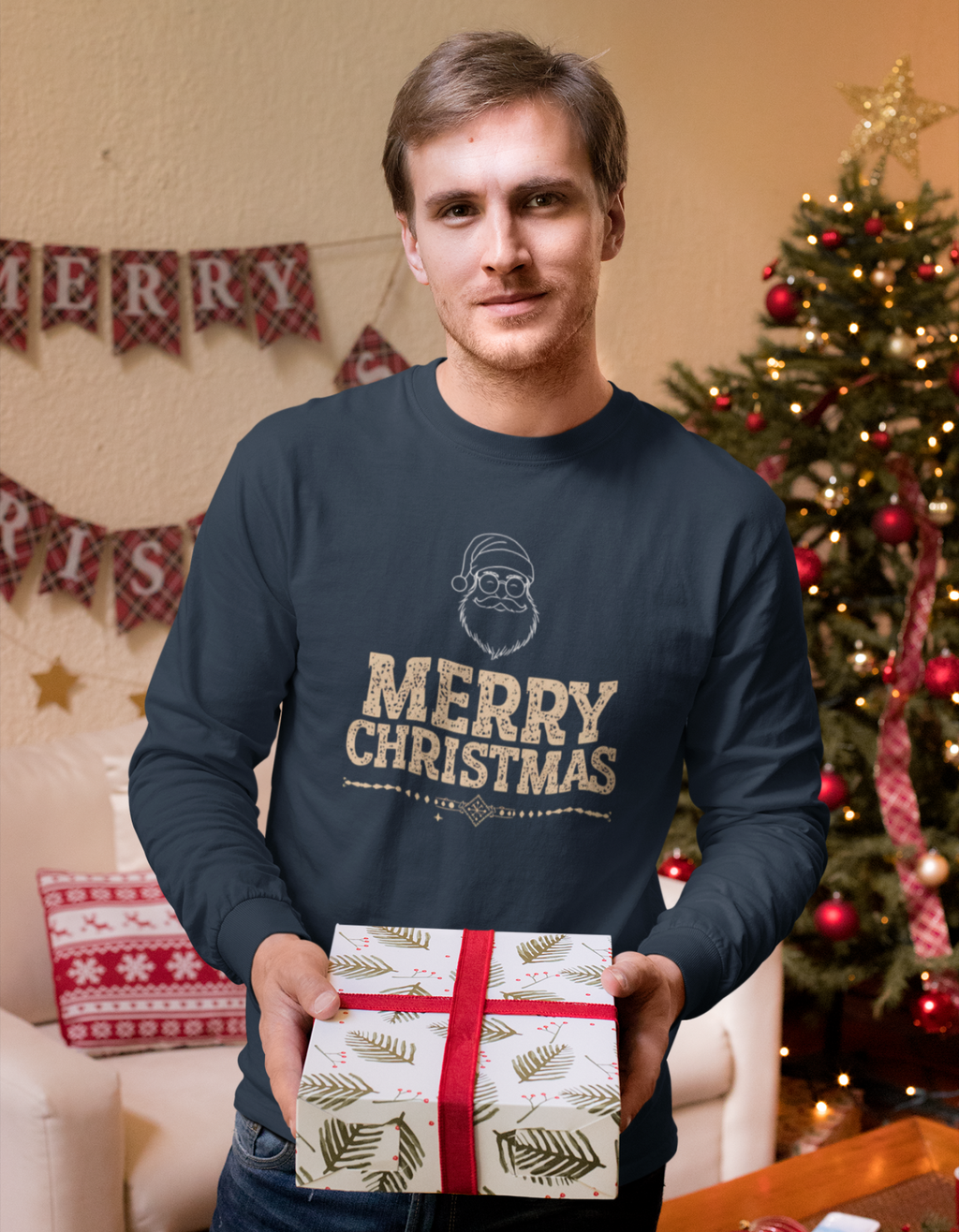 Men Christmas Eve Sweatshirt