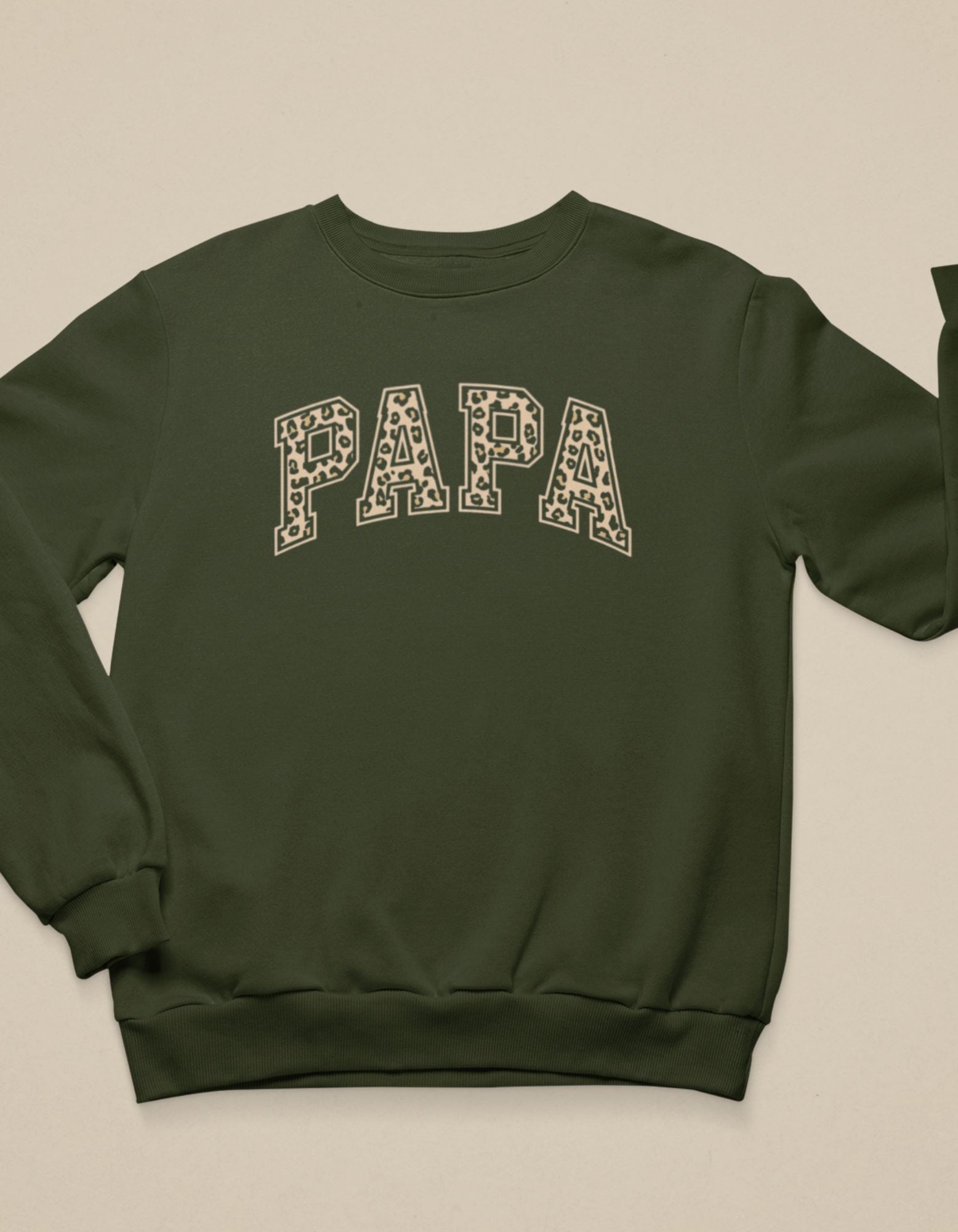 Papa Printed Sweatshirt for Dad
