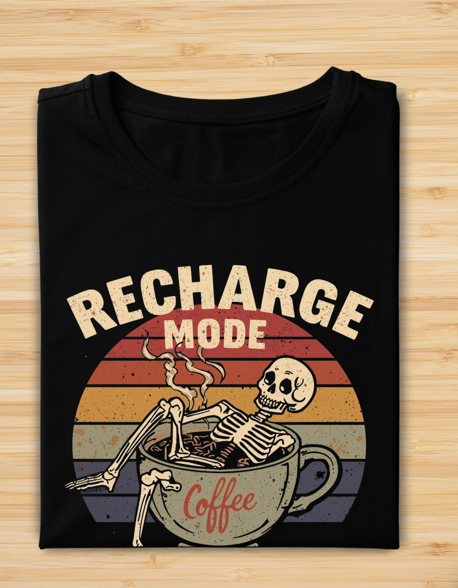 Men Coffee Printed  Classic T-Shirt